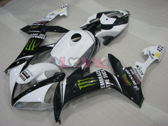 Monster - White Black Fairings and Bodywork For 2004-2006 YZF-R1 #LF3694