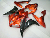 Factory Style - Orange Black Matte Fairings and Bodywork For 2004-2006 YZF-R1 #LF6987