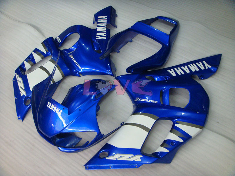 Factory Style - Blue White Fairings and Bodywork For 1998-2002 YZF-R6 #LF6821