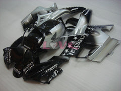 SevenStars - Black Silver Fairings and Bodywork For 1991-1994 CBR600F2 #LF4837