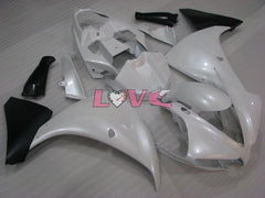 No sticker / decal Factory Style - White Fairings and Bodywork For 2009-2011 YZF-R1 #LF3653
