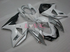 Factory Style - White Silver Fairings and Bodywork For 2009-2016 GSX-R1000 #LF3791