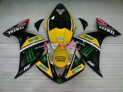 Monster - Red Black Fairings and Bodywork For 2009-2011 YZF-R1 #LF6938