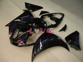 Flame - Purple Black Fairings and Bodywork For 2009-2011 YZF-R1 #LF6941