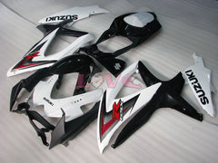 Factory Style - White Black Fairings and Bodywork For 2008-2010 GSX-R750 #LF3920