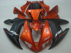 Factory Style - Orange Black Matte Fairings and Bodywork For 2002-2003 YZF-R1 #LF7020