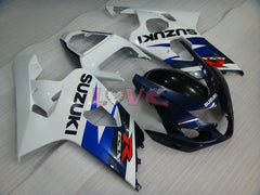Factory Style - Blue White Fairings and Bodywork For 2004-2005 GSX-R750 #LF6619