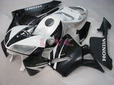 Factory Style - White Black Fairings and Bodywork For 2005-2006 CBR600RR #LF7504