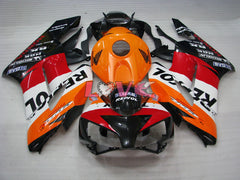 Repsol - Orange Black Fairings and Bodywork For 2004-2005 CBR1000RR #LF7296