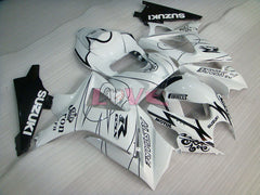 Corona MOTUL - White Black Fairings and Bodywork For 2007-2008 GSX-R1000 #LF5780