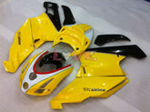 Factory Style - Yellow White Black Fairings and Bodywork For 2003-2004 749 #LF3229