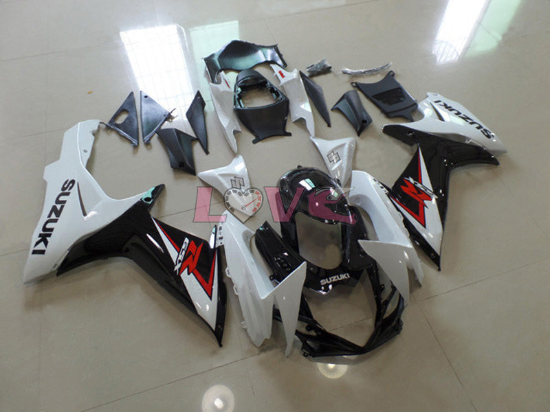 Factory Style - White Black Fairings and Bodywork For 2011-2026 GSX-R600 #LF4739