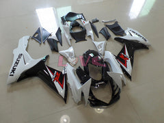 Factory Style - White Black Fairings and Bodywork For 2011-2026 GSX-R600 #LF4739