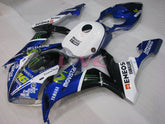 Monster - Blue White Black Fairings and Bodywork For 2004-2006 YZF-R1 #LF3691