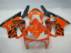 Flame - Orange Black Fairings and Bodywork For 2001-2003 CBR600F4i #LF7668