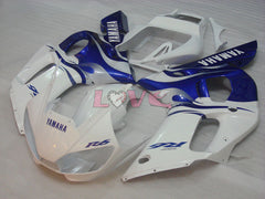 Factory Style - Blue White Fairings and Bodywork For 1998-2002 YZF-R6 #LF3361