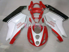 Factory Style - ArmyGreen Red White Fairings and Bodywork For 2003-2004 999 #LF3222