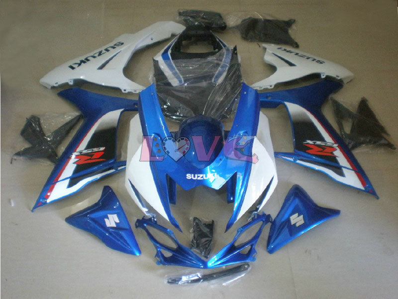 Factory Style - Blue White Fairings and Bodywork For 2011-2026 GSX-R750 #LF6372