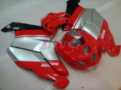 Factory Style - Red Silver Fairings and Bodywork For 2005-2006 749 #LF5713