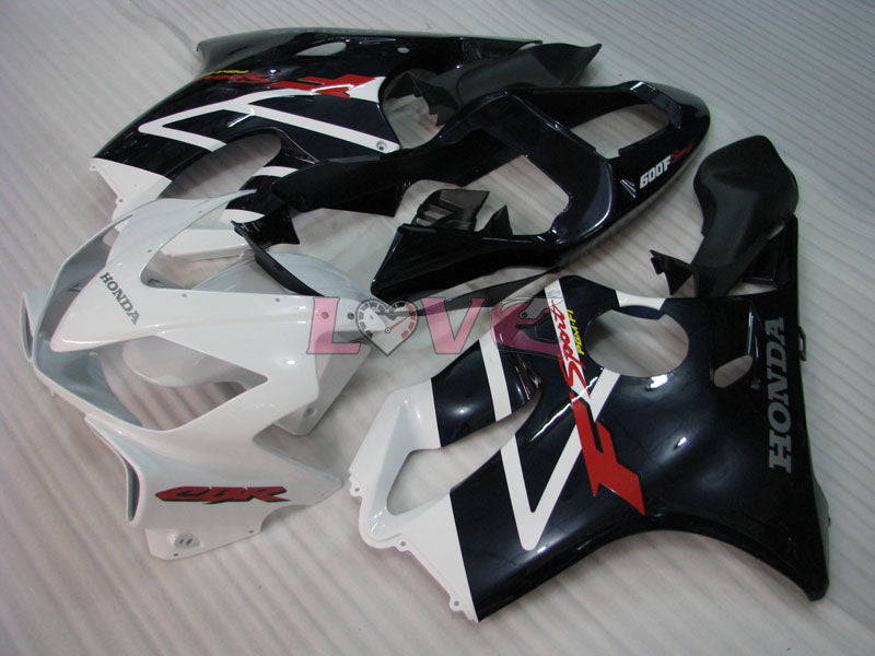 Factory Style - White Black Fairings and Bodywork For 2001-2003 CBR600F4i #LF7653
