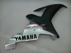 Factory Style - Black Silver Matte Fairings and Bodywork For 2002-2003 YZF-R1 #LF3590