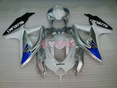 Factory Style - White Silver Fairings and Bodywork For 2008-2010 GSX-R750 #LF6429