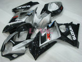 Factory Style - Black Silver Fairings and Bodywork For 2007-2008 GSX-R1000 #LF3821