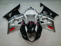 Factory Style - White Black Fairings and Bodywork For 2003-2004 GSX-R1000 #LF5982