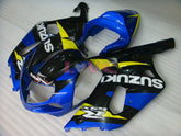 Factory Style - Blue Black Fairings and Bodywork For 2001-2003 GSX-R600 #LF4259