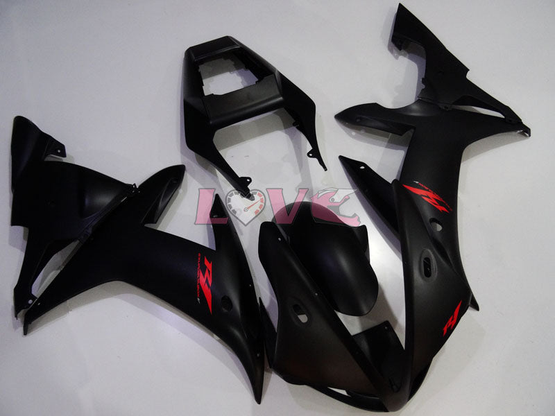 Factory Style - Black Matte Fairings and Bodywork For 2002-2003 YZF-R1 #LF3599