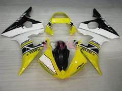 MOTUL - Yellow Black Fairings and Bodywork For 2003-2004 YZF-R6 #LF6917
