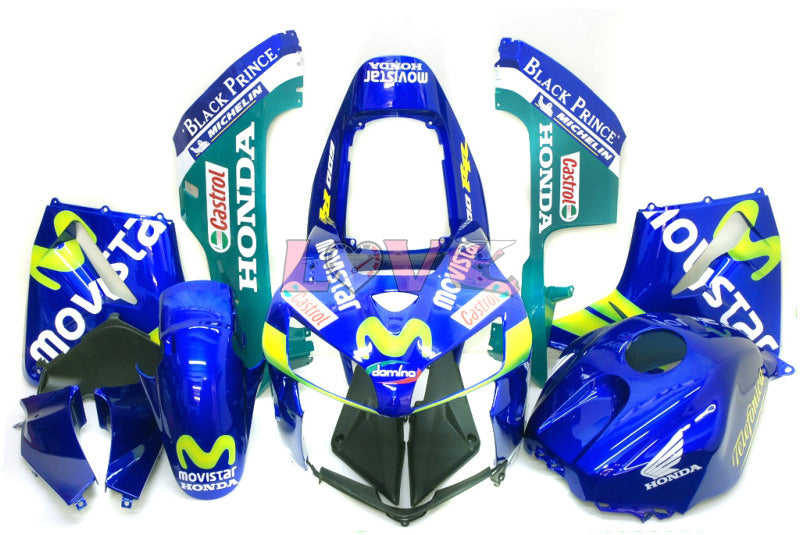 Movistar - Blue Fairings and Bodywork For 2005-2006 CBR600RR #LF7554