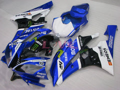 FIAT - White Black Fairings and Bodywork For 2006-2007 YZF-R6 #LF3463