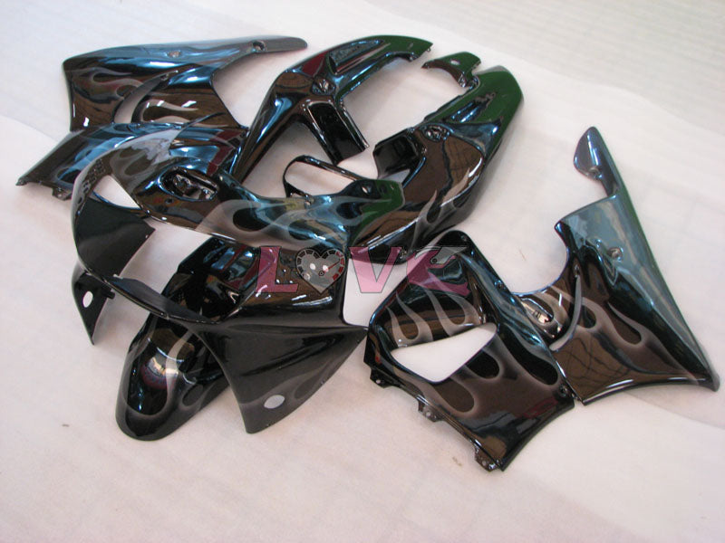 Flame - Black Fairings and Bodywork For 1998-1999 CBR919RR #LF7981