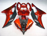 Factory Style - Orange Black Matte Fairings and Bodywork For 2008-2016 YZF-R6 #LF6851