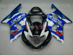 Factory Style - Blue Black Fairings and Bodywork For 2000-2002 GSX-R1000 #LF4230