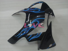 Flame - Blue Black Fairings and Bodywork For 2002-2003 CBR954RR #LF5194