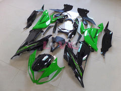 Factory Style - Green Black Fairings and Bodywork For 2013-2018 NINJA ZX-6R #LF4792