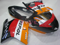 Repsol - Red Black Fairings and Bodywork For 1996-2007 CBR1100XX #LF4308