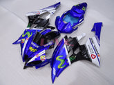 Monster - Blue White Black Fairings and Bodywork For 2006-2007 YZF-R6 #LF3465