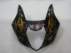 Flame - Yellow Black Fairings and Bodywork For 2003-2004 GSX-R1000 #LF6027