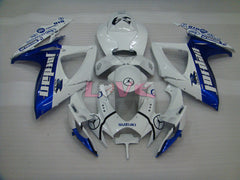Jordan - Blue White Fairings and Bodywork For 2006-2007 GSX-R750 #LF6537
