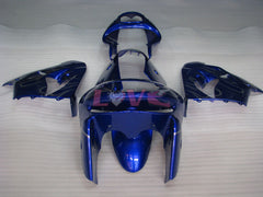 Flame - Blue Silver Fairings and Bodywork For 1998-1999 NINJA ZX-9R #LF4939