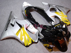 Factory Style - Black Silver Fairings and Bodywork For 1999-2000 CBR600F4 #LF7700