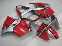 Factory Style - Red Black Silver Fairings and Bodywork For 2000-2002 NINJA ZX-6R #LF3335