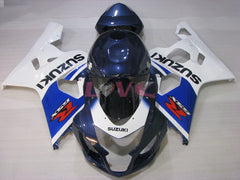 Factory Style - White Black Fairings and Bodywork For 2004-2005 GSX-R600 #LF6483