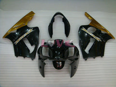 Factory Style - Black Gold Fairings and Bodywork For 2002-2005 NINJA ZX-12R #LF3239