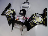 Lucky Strike - White Black Fairings and Bodywork For 2003-2004 NINJA ZX-6R #LF3318