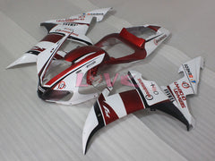 Customize - Red White Black Fairings and Bodywork For 2002-2003 YZF-R1 #LF3598