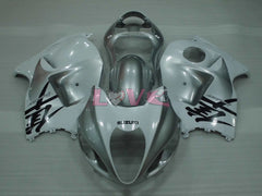 Factory Style - White Silver Fairings and Bodywork For 1999-2007 Hayabusa #LF3742